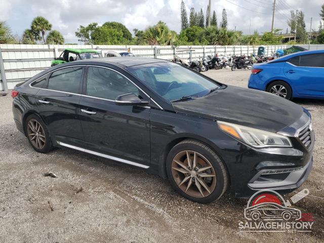 5NPE34ABXFH048251 2015 HYUNDAI SONATA photo no. 4