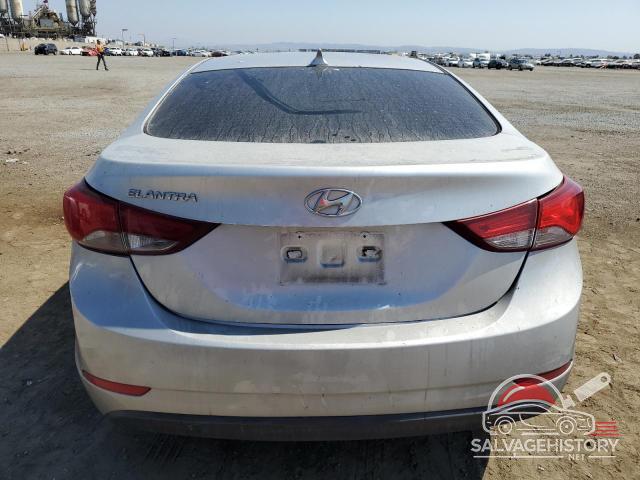 5NPDH4AE6FH621864 2015 HYUNDAI ELANTRA photo no. 6