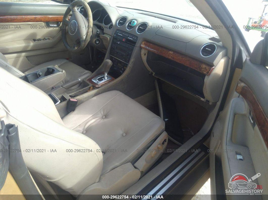 WAUAT48H43K017256 2003 AUDI A4 photo no. 5