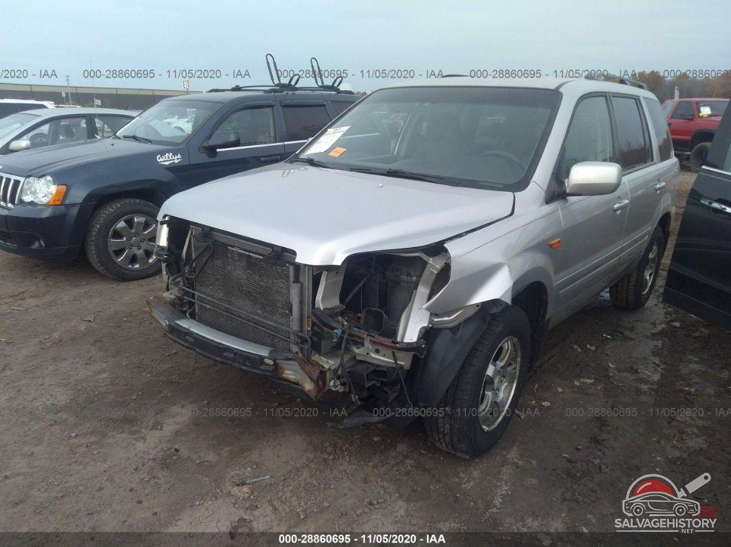 2HKYF18456H538347 2006 HONDA PILOT photo no. 2