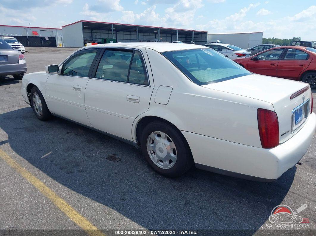 1G6KD54YX2U108604 2002 CADILLAC DEVILLE photo no. 3