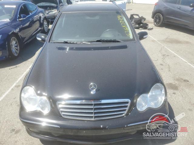 WDBRF40J65F721769 2005 MERCEDES-BENZ C-CLASS photo no. 5