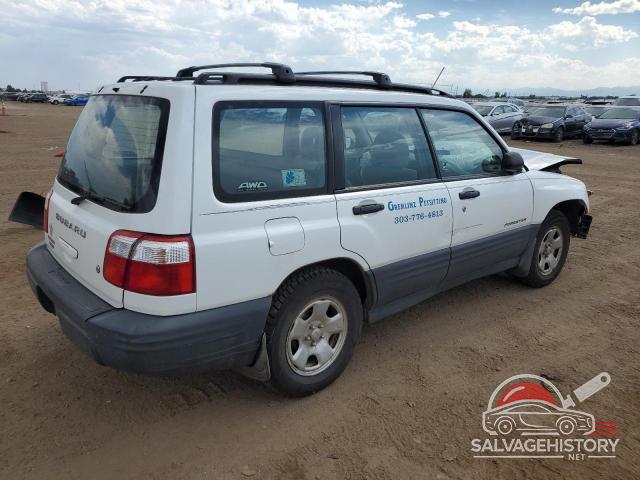 JF1SF63552H712418 2002 SUBARU FORESTER photo no. 3