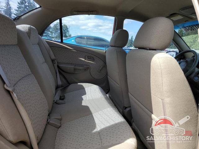 KNADC125X46352557 2004 KIA RIO photo no. 10