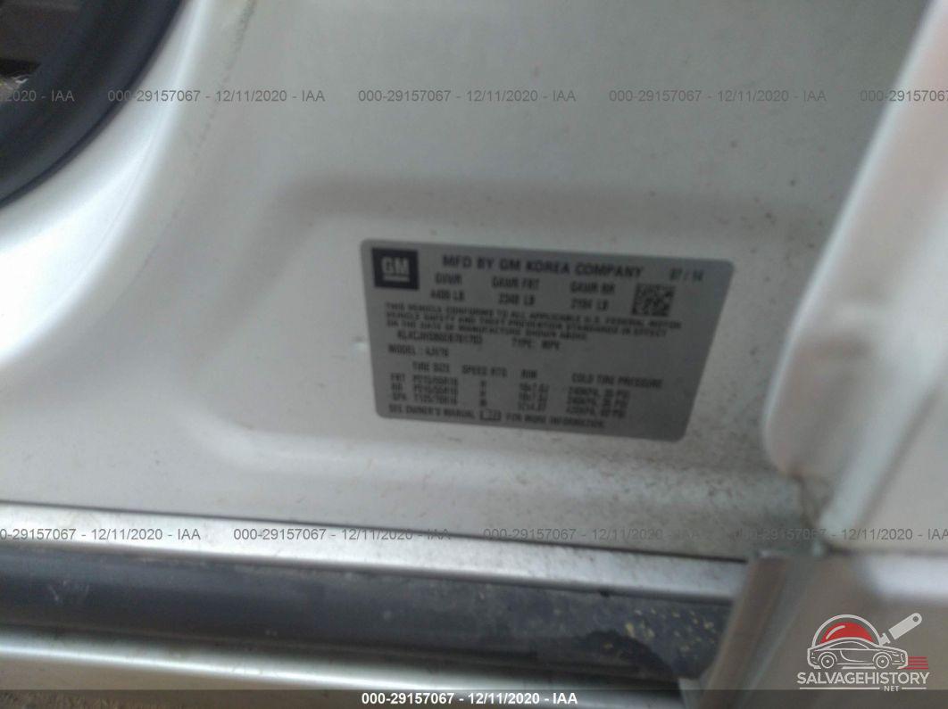 KL4CJHSB6EB781703 2014 BUICK ENCORE photo no. 9