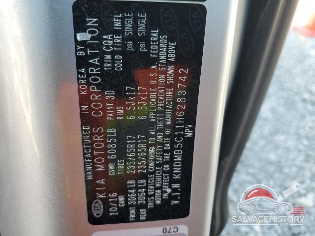 KNDMB5C11H6283742 2017 KIA All Models photo no. 14