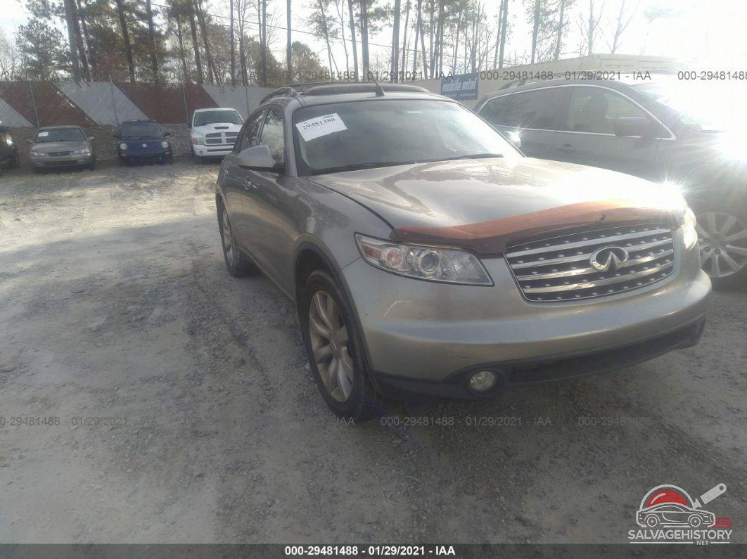 JNRBS08W13X401645 2003 INFINITI FX45 photo no. 5
