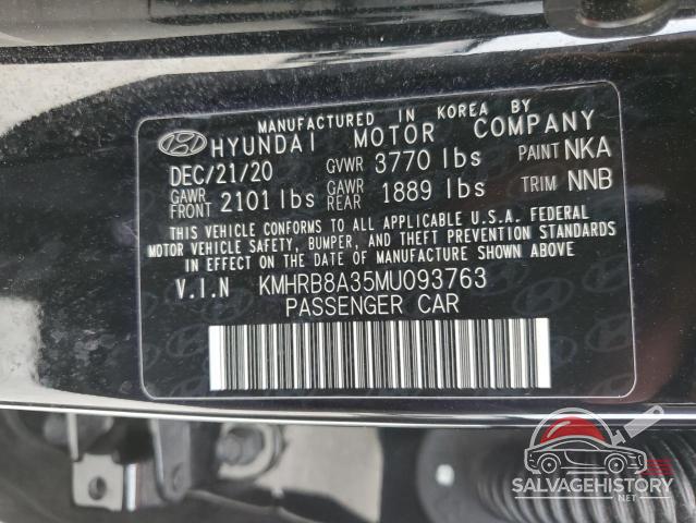 KMHRB8A35MU093763 2021 HYUNDAI VENUE photo no. 13