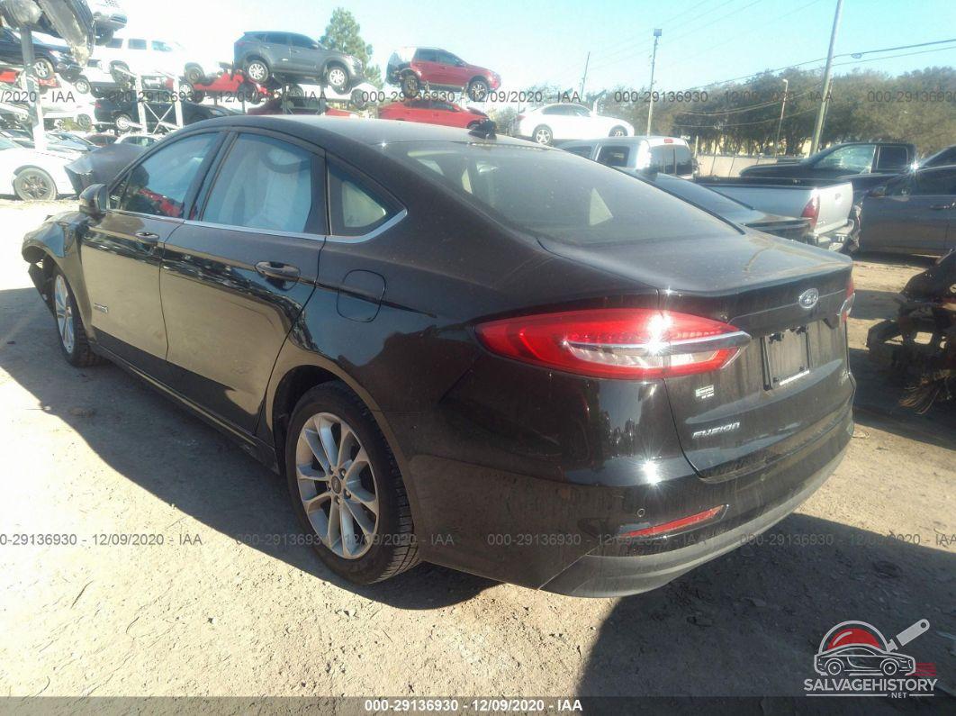 3FA6P0LUXKR118912 2019 FORD FUSION HYBRID photo no. 3