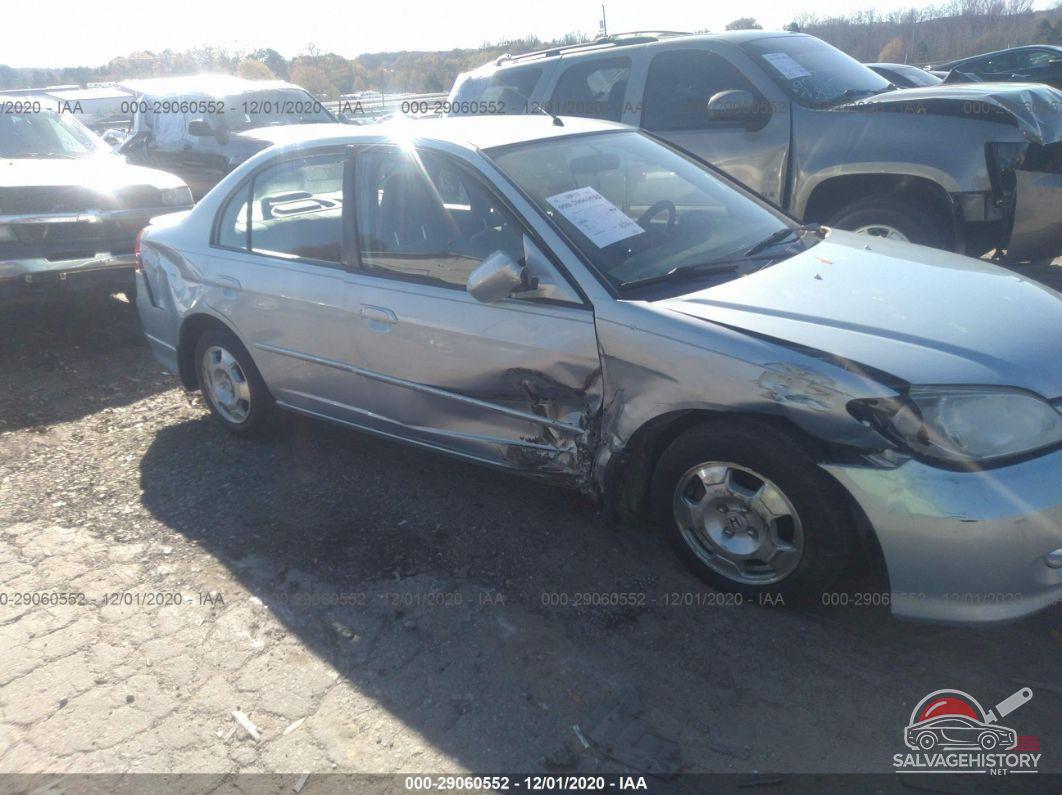 JHMES96665S019176 2005 HONDA CIVIC HYBRID photo no. 6