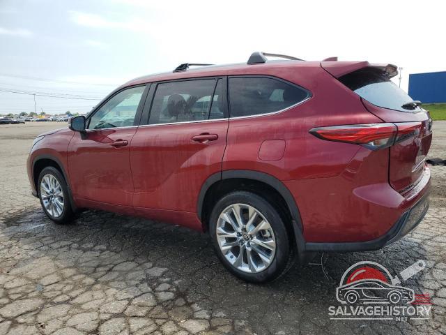 5TDDZRBHXNS587259 2022 TOYOTA HIGHLANDER photo no. 2