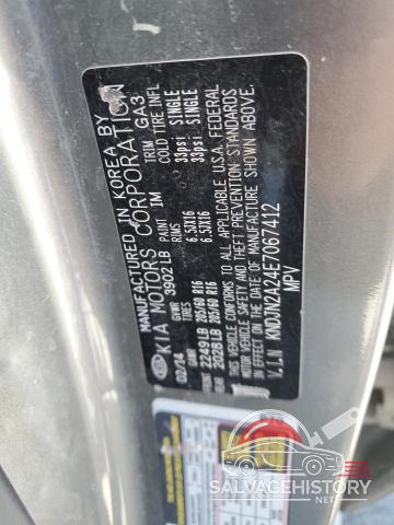 KNDJN2A24E7067412 2014 KIA SOUL photo no. 13