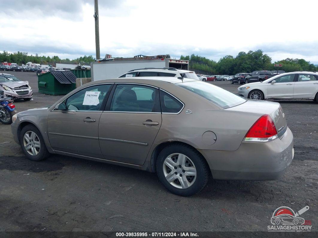 2G1WB58N779232945 2007 CHEVROLET IMPALA photo no. 6