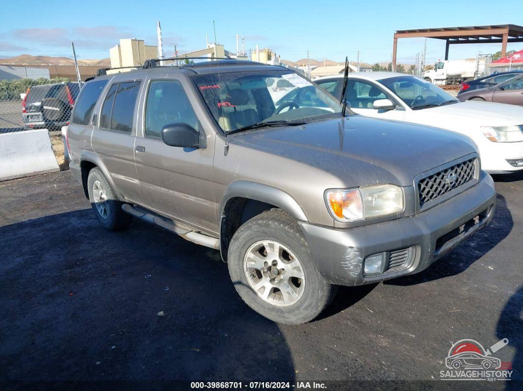JN8DR09Y01W574083 2001 NISSAN PATHFINDER photo no. 1