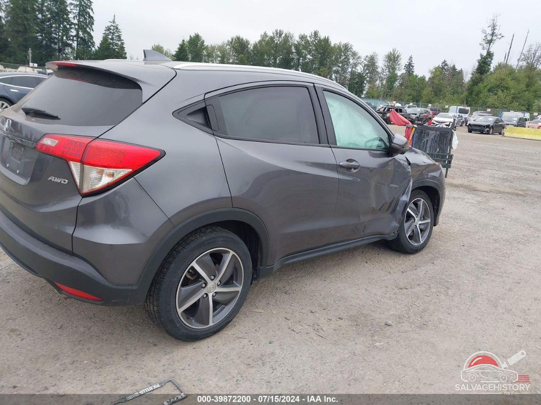 3CZRU6H5XNM752205 2022 HONDA HR-V photo no. 4
