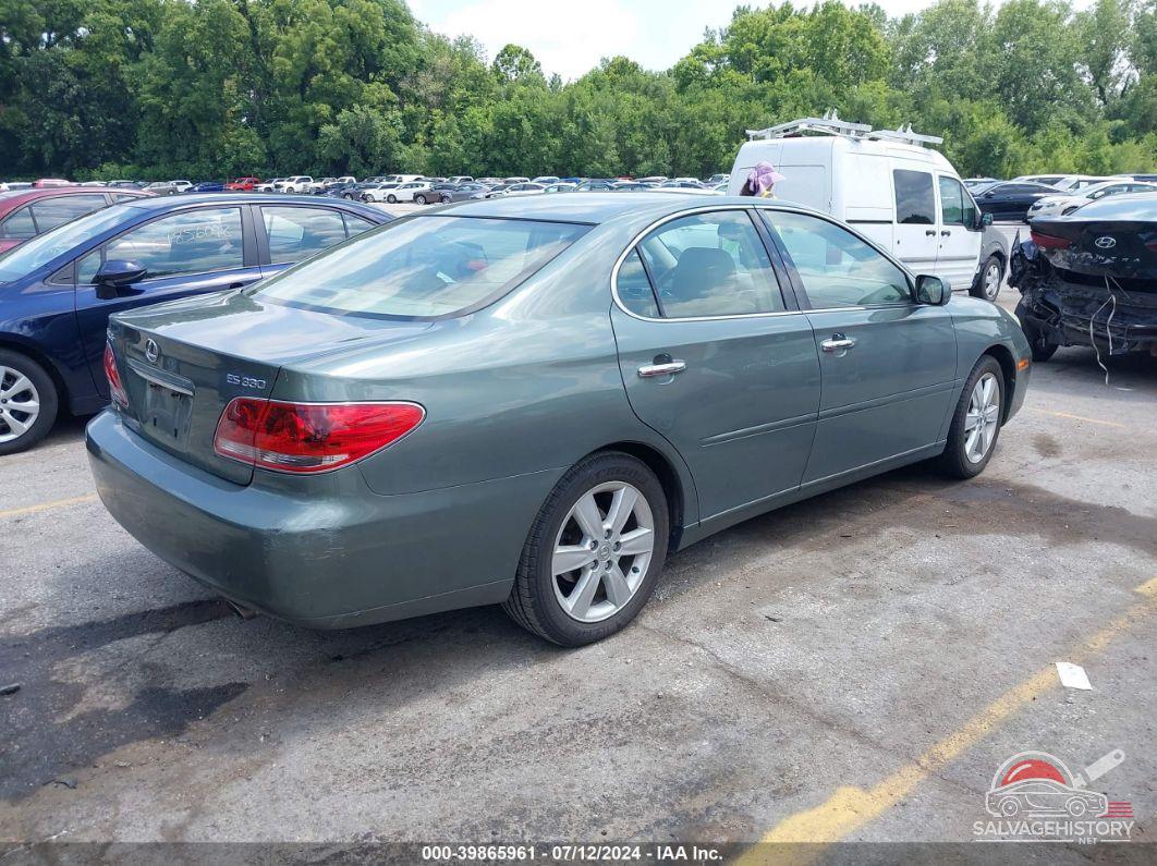 JTHBA30G055112231 2005 LEXUS ES 330 photo no. 4