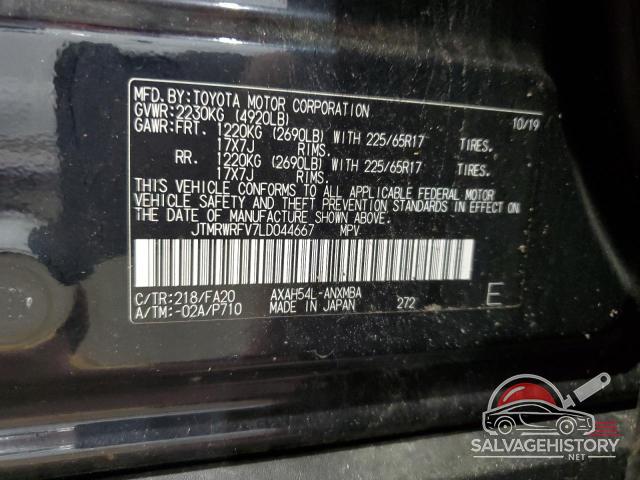 JTMRWRFV7LD044667 2020 TOYOTA RAV4 photo no. 13