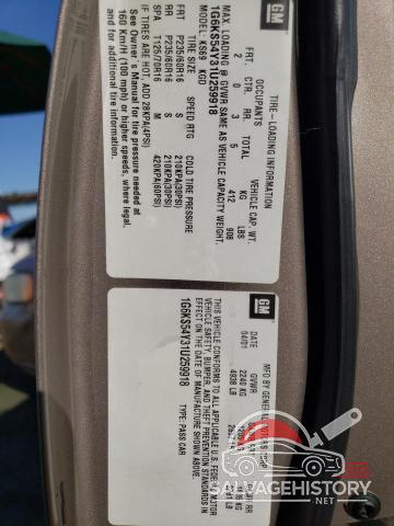 1G6KS54Y31U259918 2001 CADILLAC SEVILLE photo no. 12