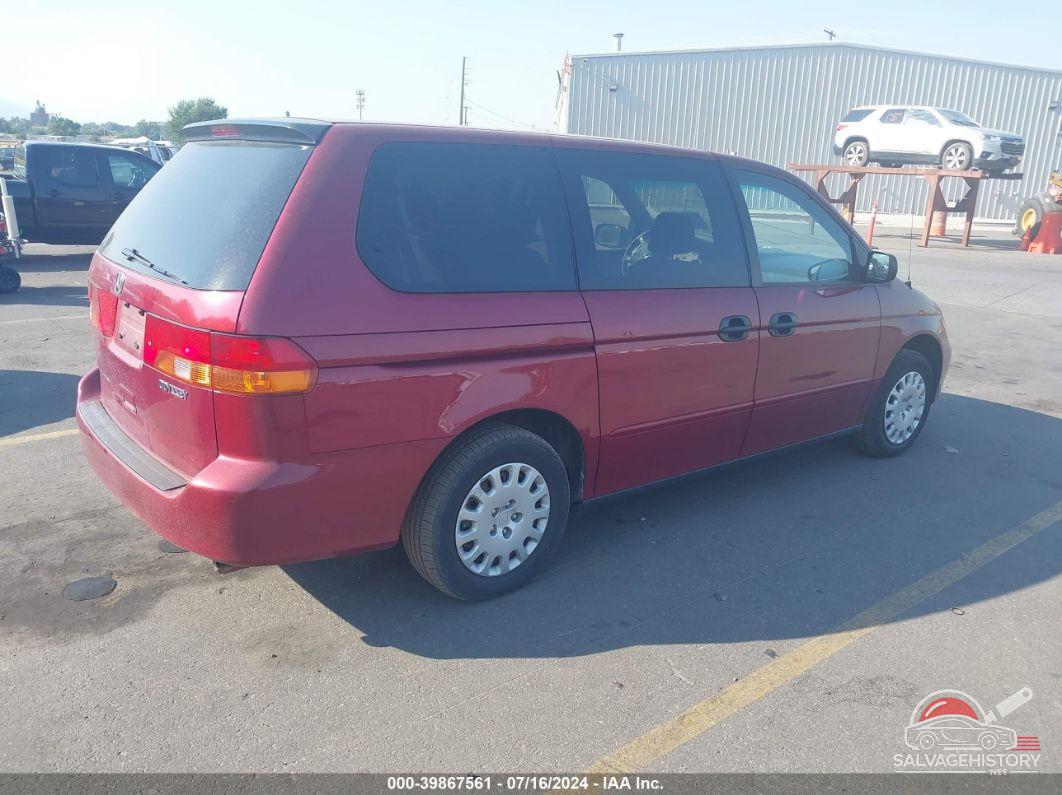 5FNRL18584B110113 2004 HONDA ODYSSEY photo no. 4