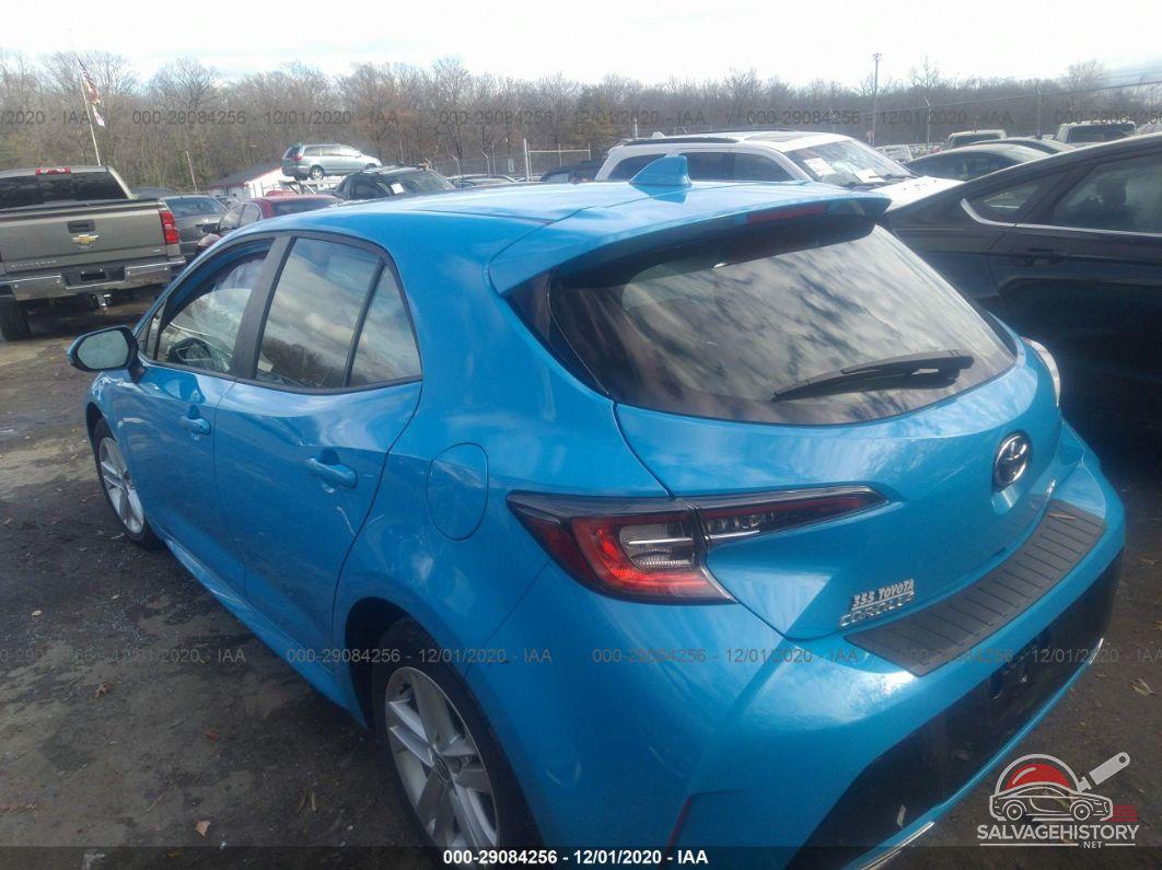 JTND4MBE7M3108427 2021 TOYOTA COROLLA HATCHBACK photo no. 3