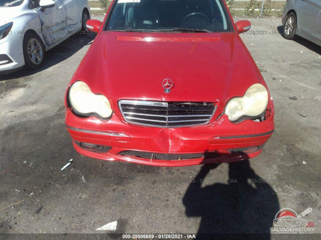 WDBRF40J55F673214 2005 MERCEDES-BENZ C-CLASS photo no. 6