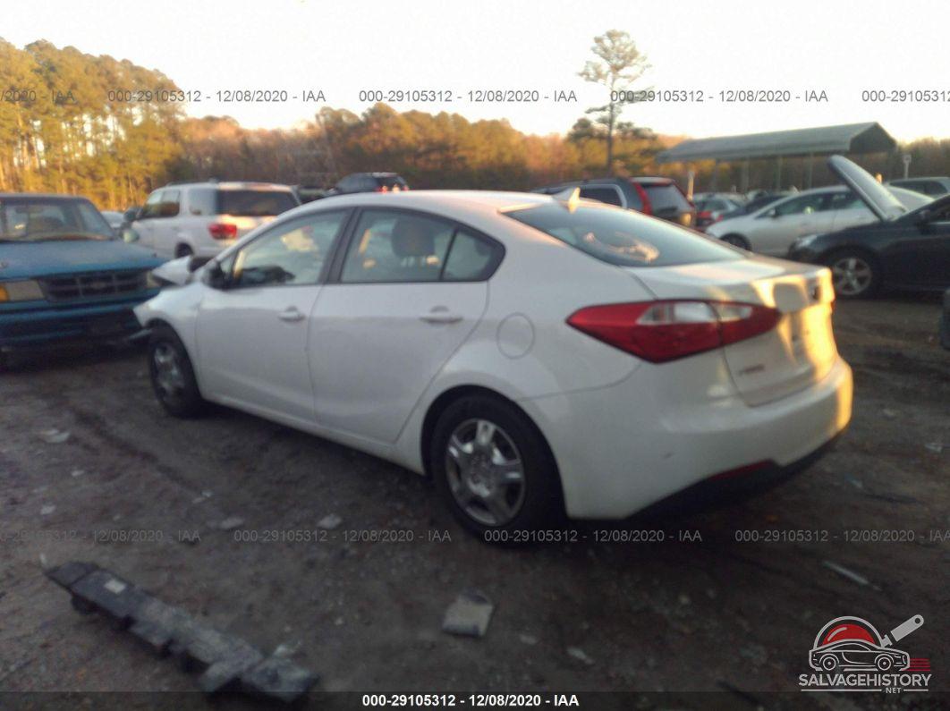 KNAFK4A68G5443389 2016 KIA FORTE photo no. 3