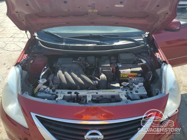 3N1CN7AP2CL854369 2012 NISSAN VERSA photo no. 11