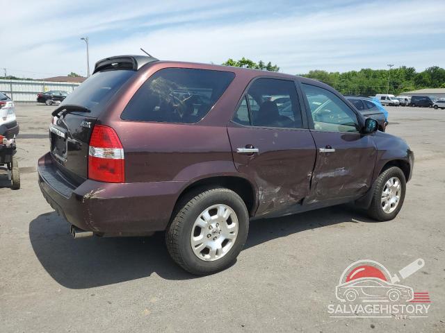 2HNYD18251H539627 2001 ACURA MDX photo no. 3
