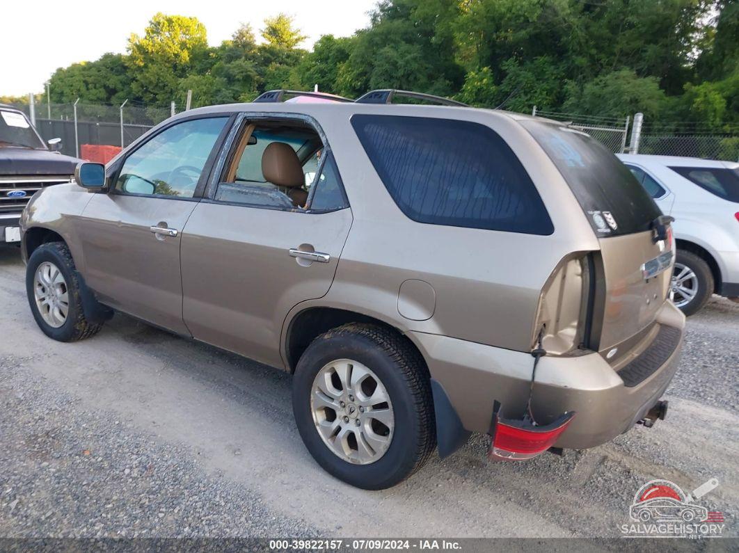 2HNYD18893H550024 2003 ACURA MDX photo no. 3