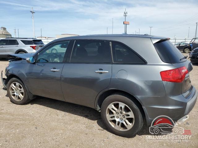 2HNYD286X8H543286 2008 ACURA MDX photo no. 2