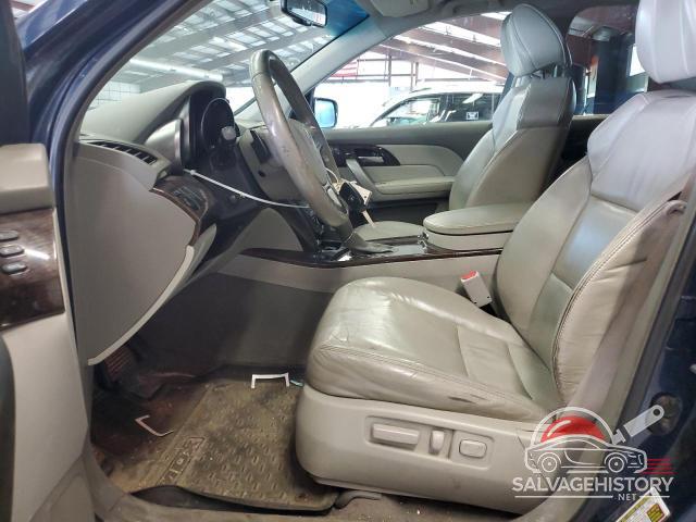 2HNYD2H49CH513798 2012 ACURA MDX photo no. 7