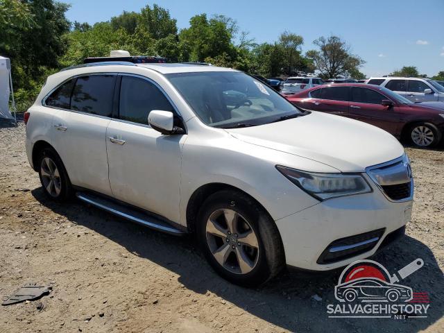 5FRYD4H24EB010509 2014 ACURA MDX photo no. 4