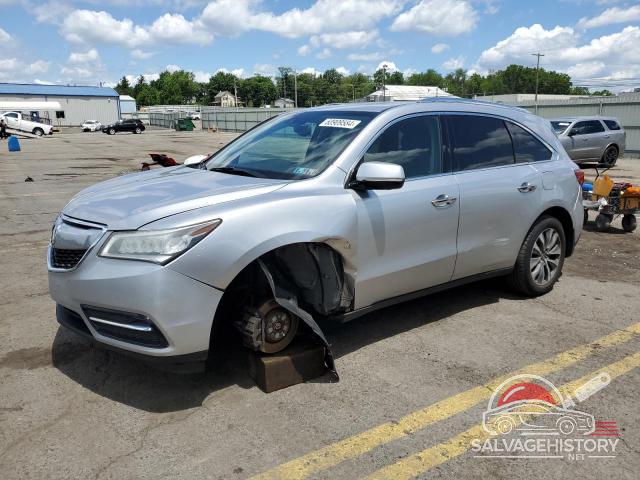 5FRYD4H44EB033810 2014 ACURA MDX photo no. 5
