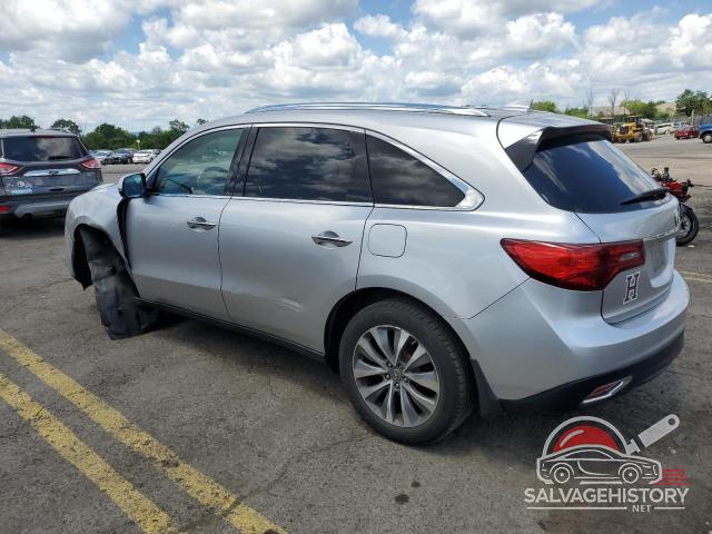 5FRYD4H44EB033810 2014 ACURA MDX photo no. 2