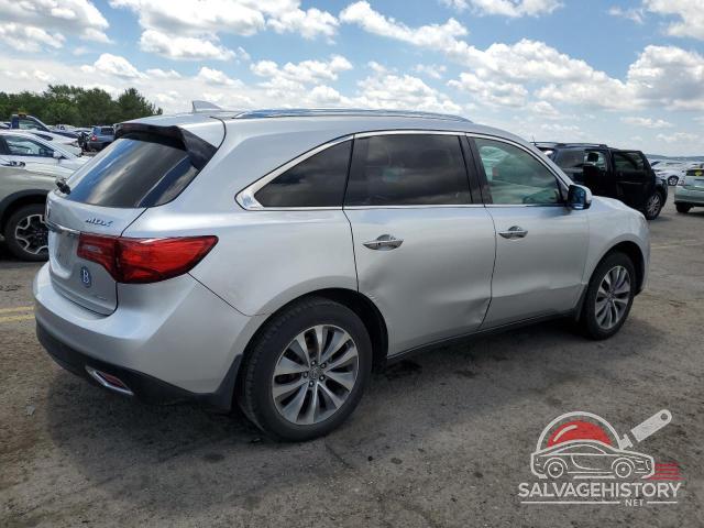 5FRYD4H44EB033810 2014 ACURA MDX photo no. 3