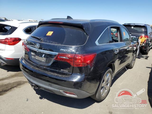 5FRYD4H80FB014739 2015 ACURA MDX photo no. 3