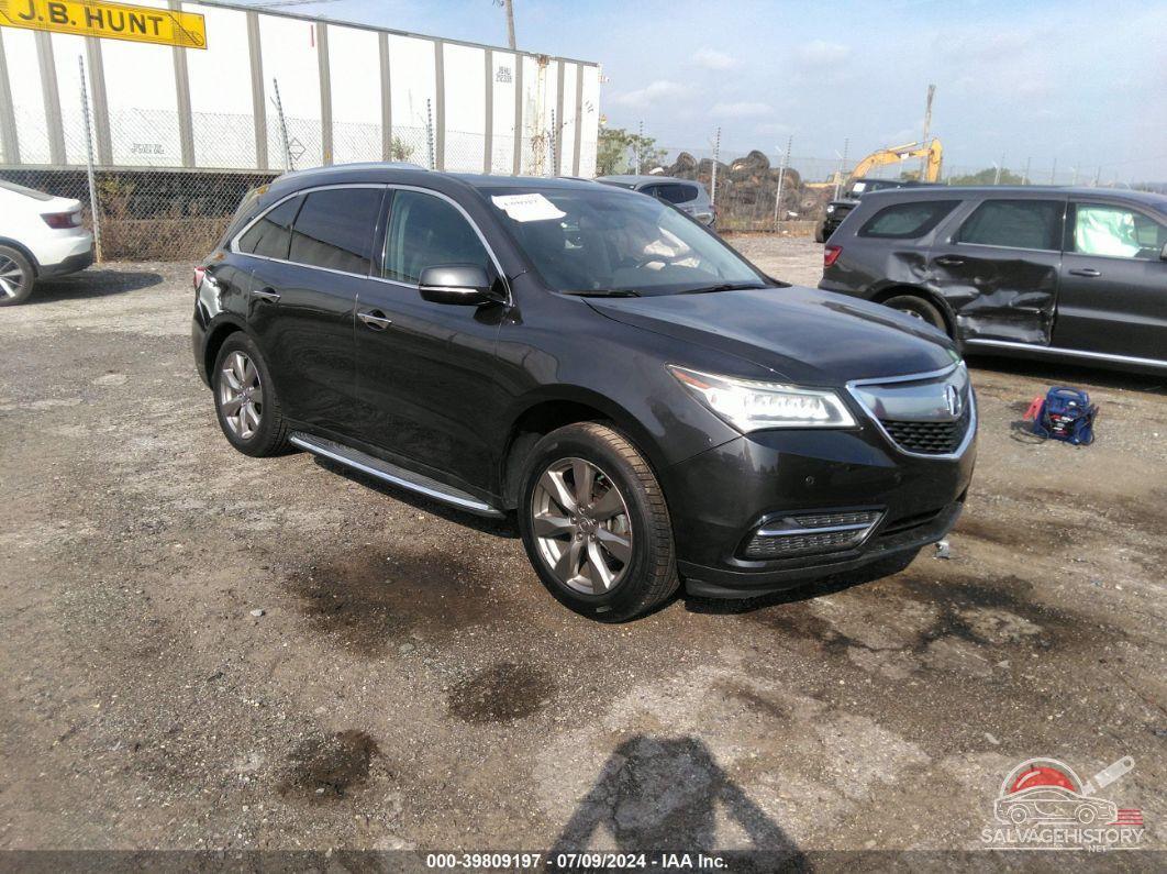 5FRYD4H81FB003930 2015 ACURA MDX photo no. 5