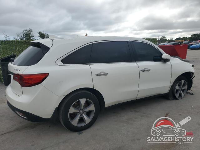 5FRYD3H25GB005896 2016 ACURA MDX photo no. 3