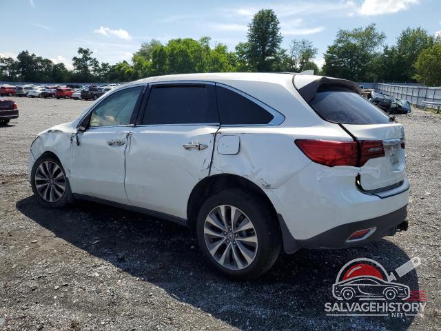 5FRYD4H4XGB015234 2016 ACURA MDX photo no. 2