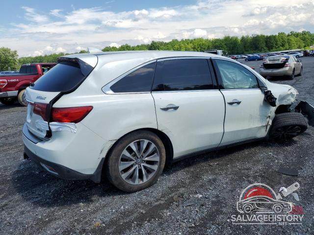 5FRYD4H4XGB015234 2016 ACURA MDX photo no. 3