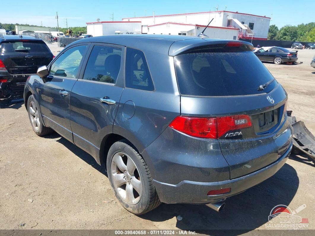 5J8TB18507A019974 2007 ACURA RDX photo no. 3
