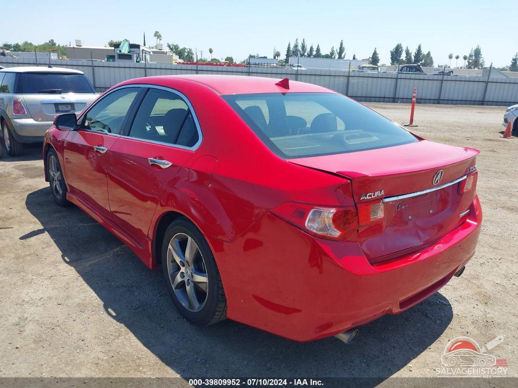 JH4CU2F89CC018394 2012 ACURA TSX photo no. 3