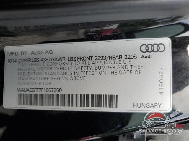WAUACGFF7F1067260 2015 AUDI A3 photo no. 12