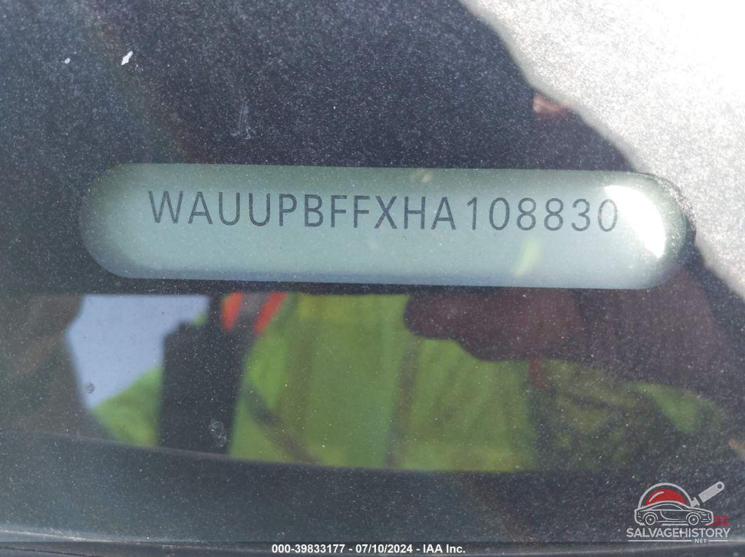 WAUUPBFFXHA108830 2017 AUDI A3 E-TRON photo no. 9