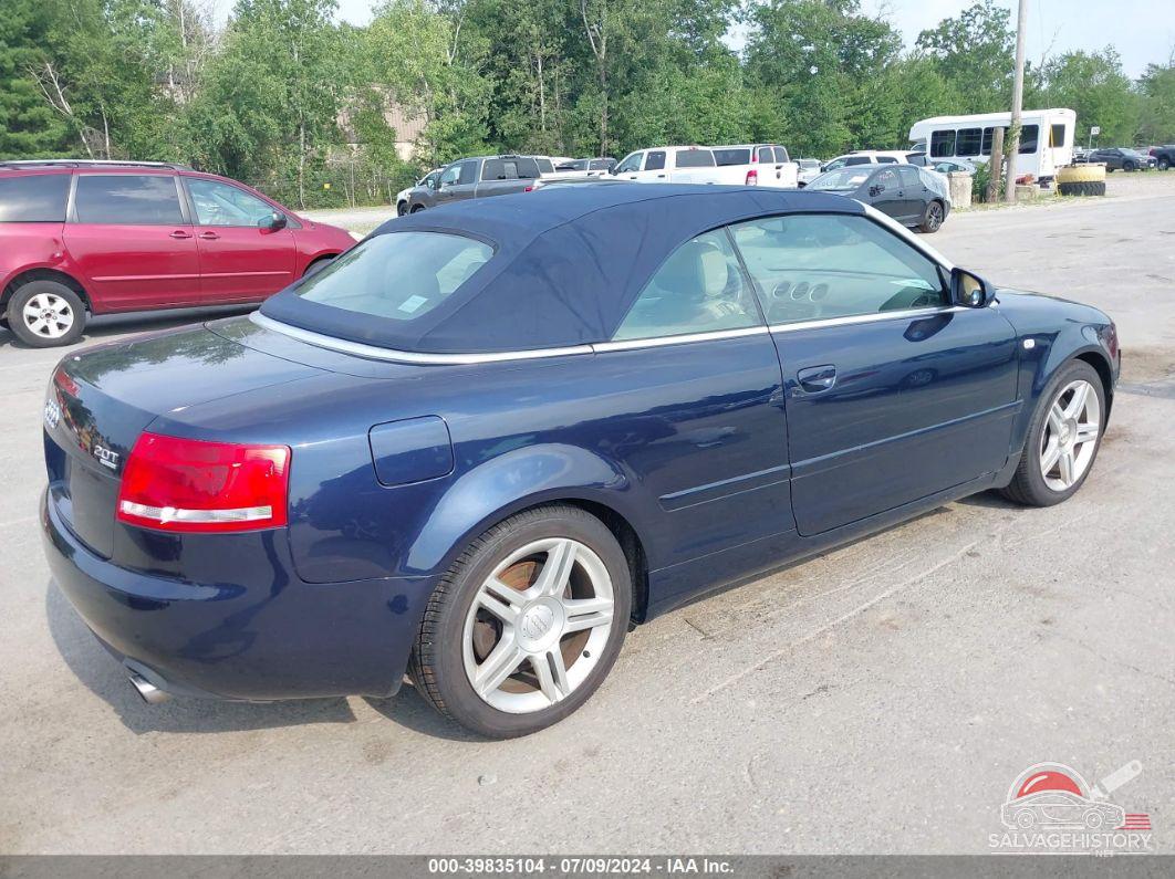 WAUDF48H37K017579 2007 AUDI A4 photo no. 4