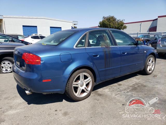 WAUDF78EX7A130782 2007 AUDI A4 photo no. 3