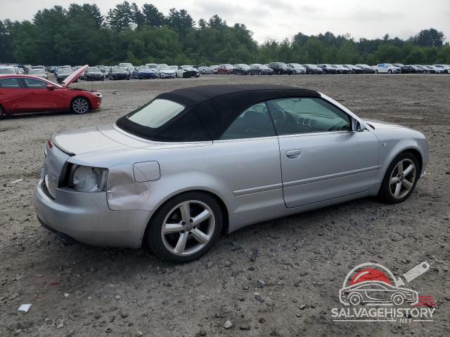 WAUDH48H27K025943 2007 AUDI A4 photo no. 3