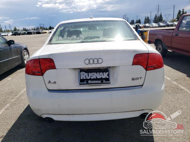 WAUAF78E78A069122 2008 AUDI A4 photo no. 6