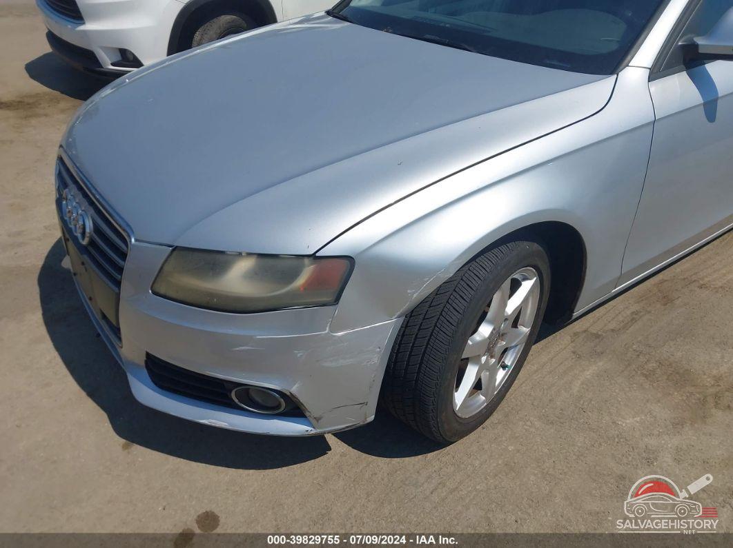 WAULF78K69A095453 2009 AUDI A4 photo no. 6
