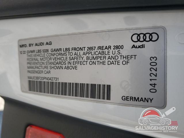 WAUE3BF20PN042731 2023 AUDI A6 photo no. 12
